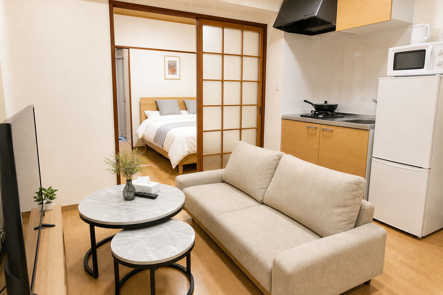 白馬ホテルの客室を参考にした写真
